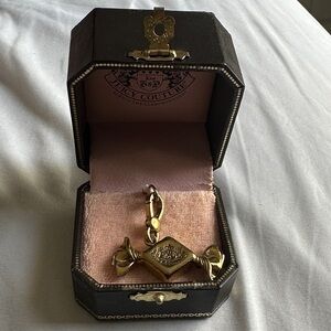 RARE! Juicy Couture Gold Foil Hard Candy Charm – NIB